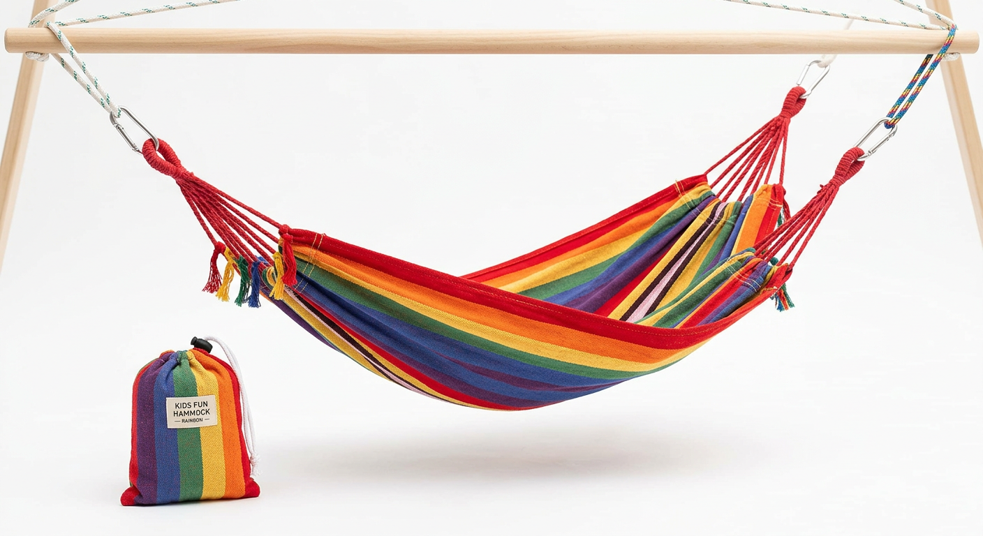 Kids Rainbow Hammock