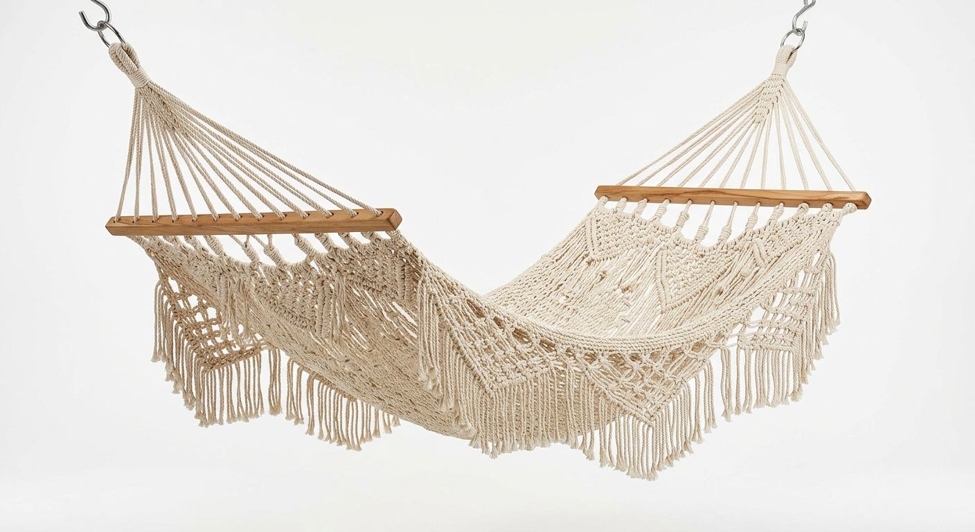 Bohemian Cotton Hammock